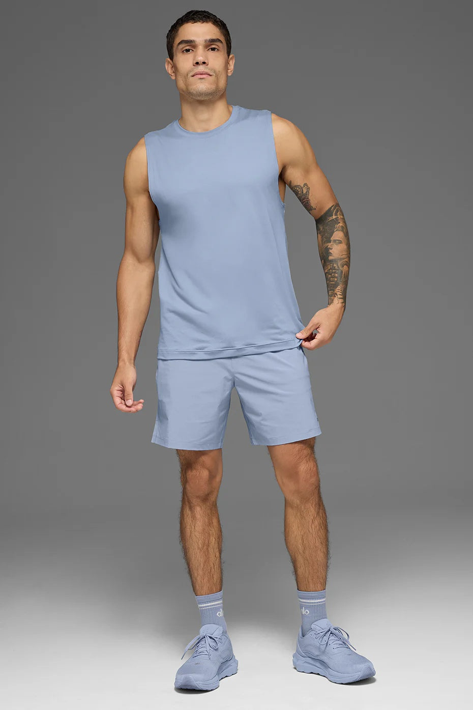 Conquer Muscle Tank - Winter Frost