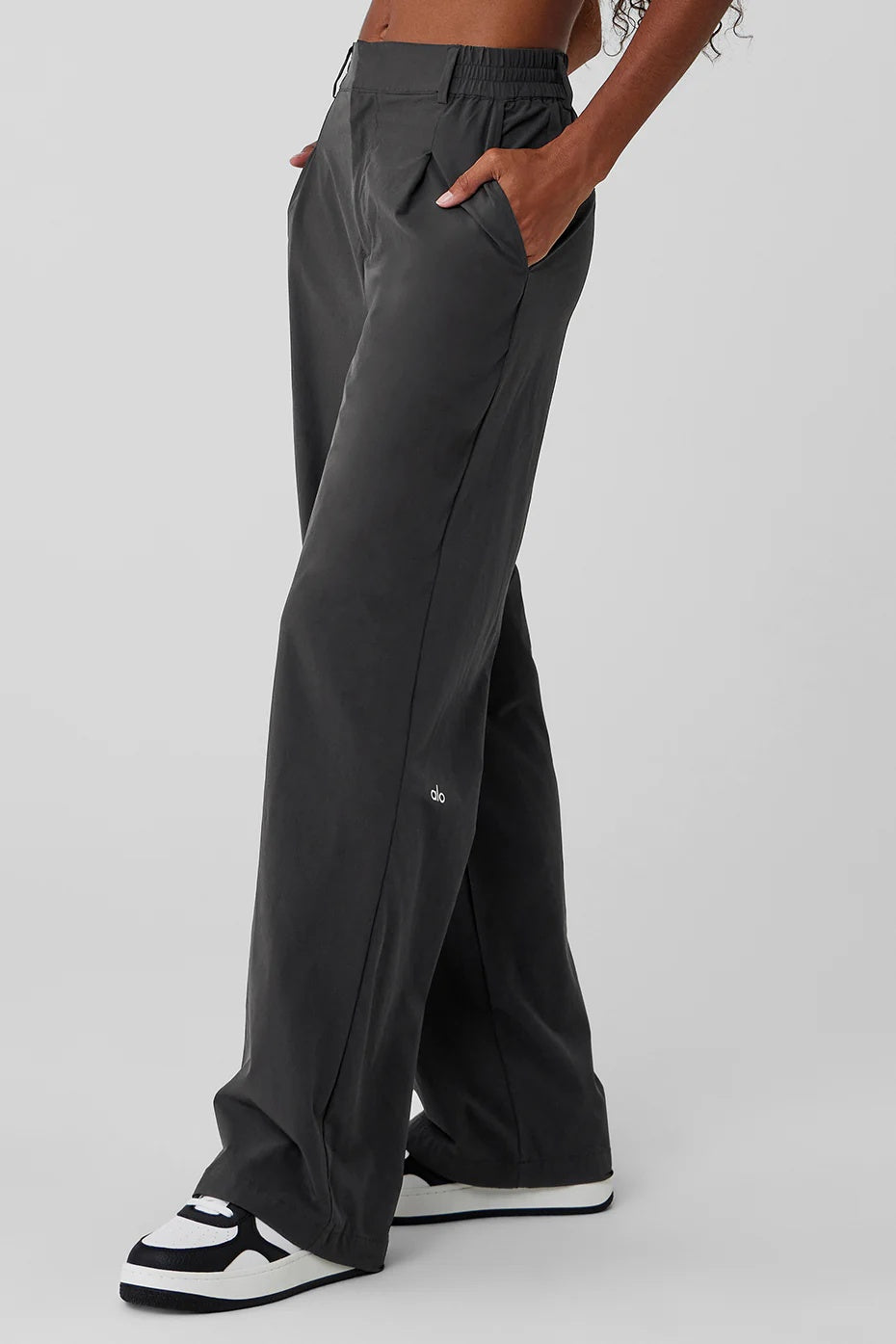 High-Waist Pursuit Trouser - Anthracite