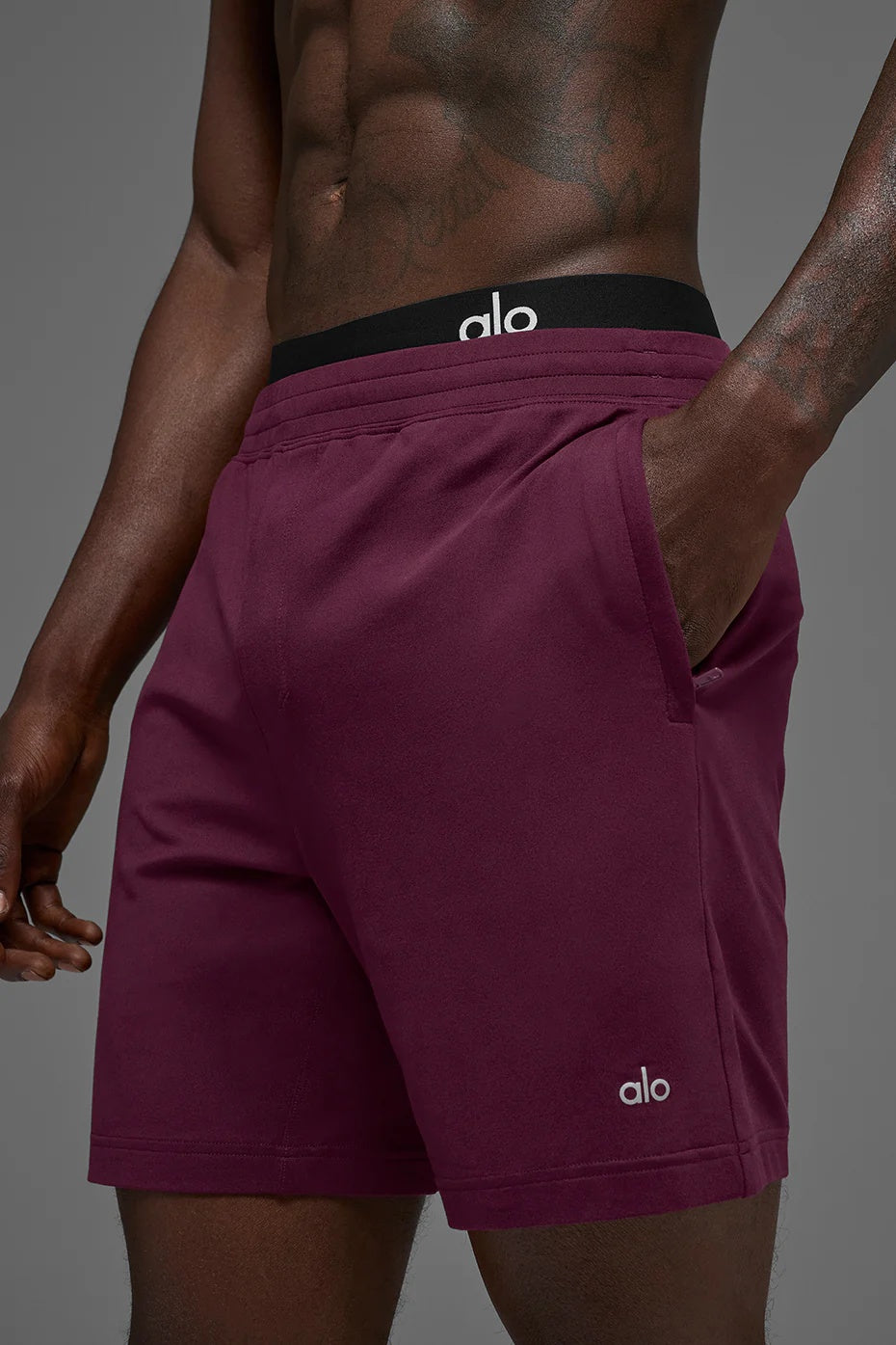 7" Conquer React Performance Short - Burgundy