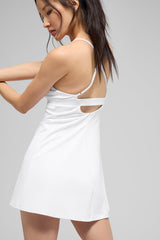 Airbrush Splendor Dress - White