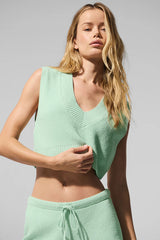 Supernatural Sweater Tank - Spearmint