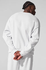 Accolade Crew Neck Pullover - White