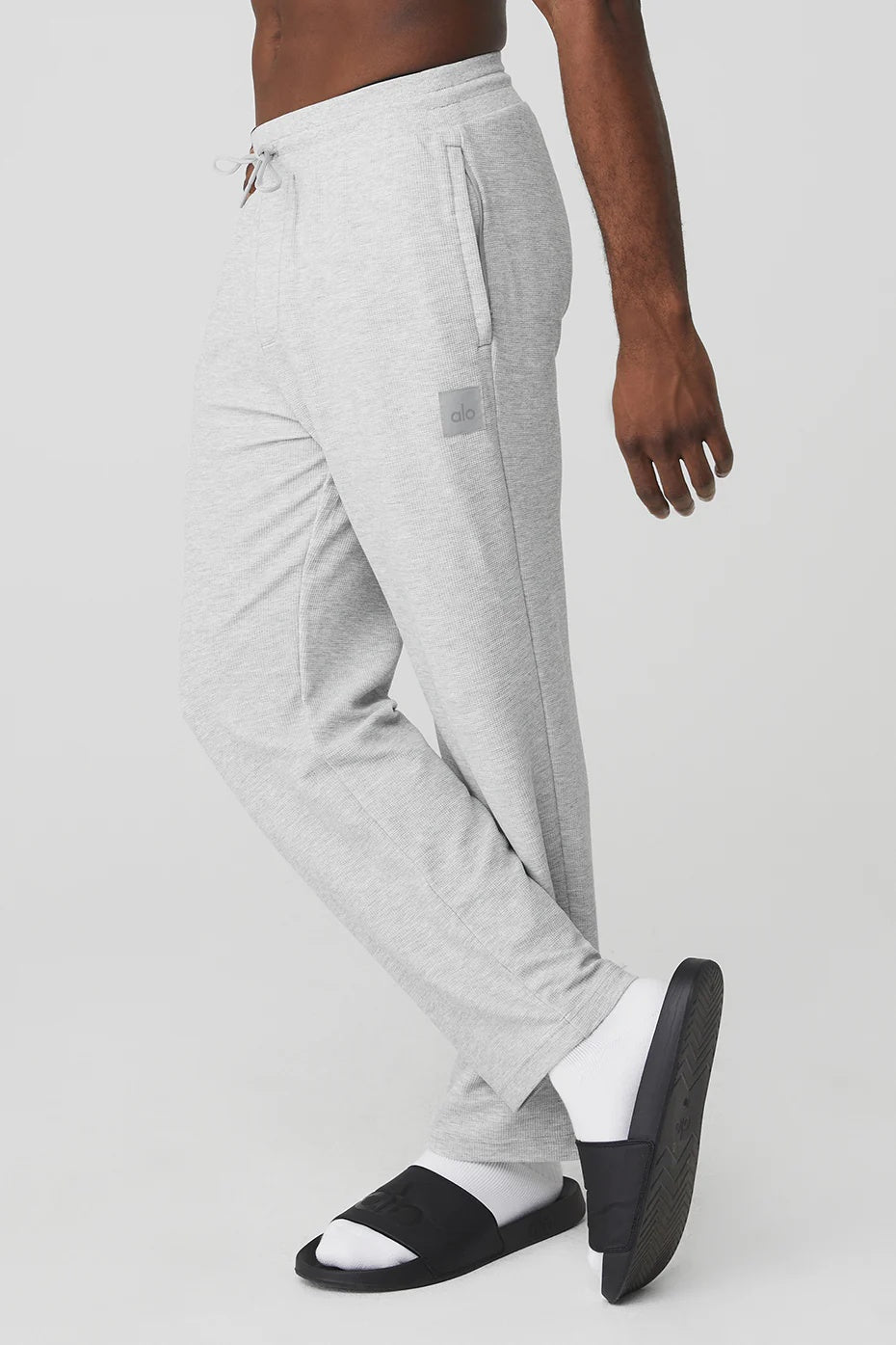 Micro Waffle Fast Break Sweatpant - Athletic Heather Grey