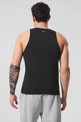 Everyday Modal Rib Tank - Black