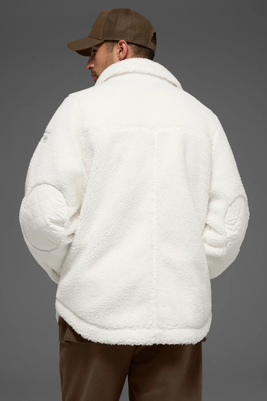 Sherpa Edge Shacket - Ivory