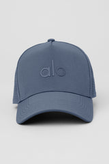 Performance District Trucker Hat - Bluestone