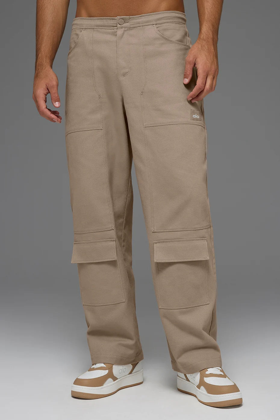 Cotton Canvas Carpenter Pant - Gravel