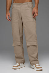 Cotton Canvas Carpenter Pant - Gravel