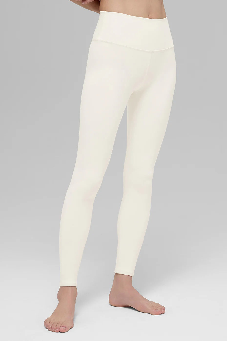 High-Waist Airbrush Legging - Ivory