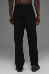 Scholar Straight Leg Sweatpant - Black