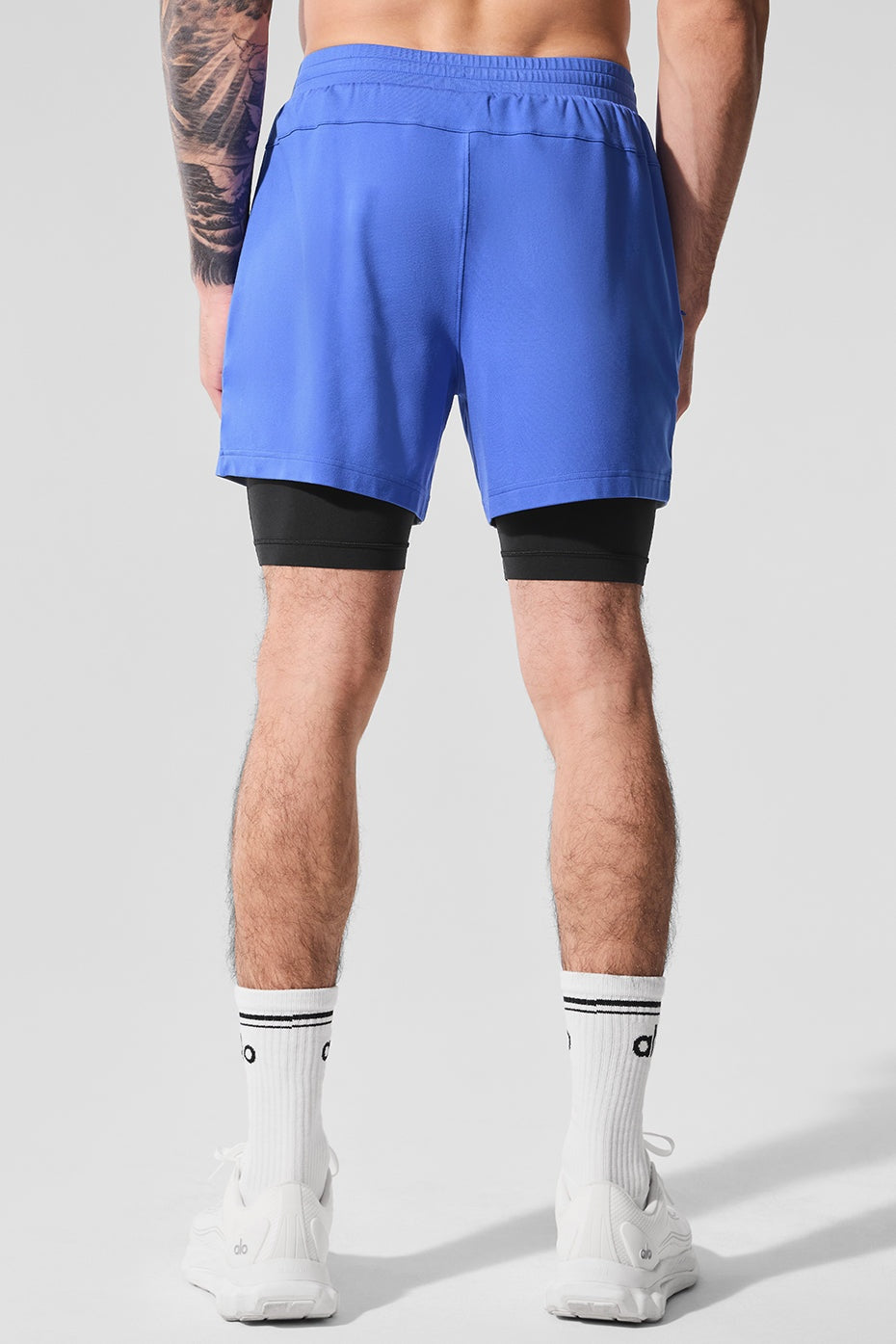 Conquer React 2-In-1 Performance Short - Marathon Blue/Black