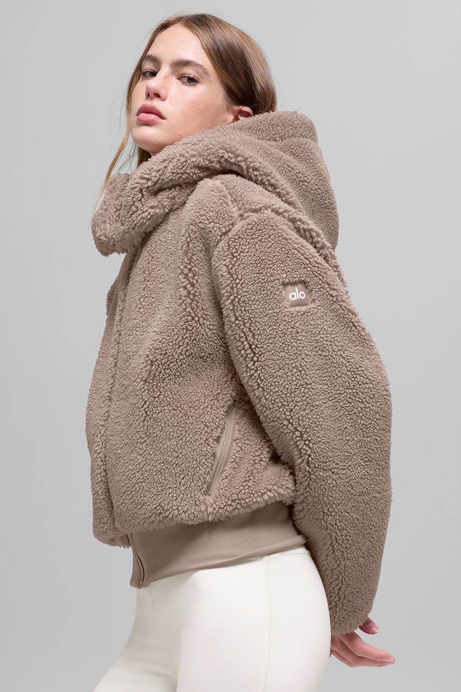 Foxy Sherpa Jacket - Chai Latte