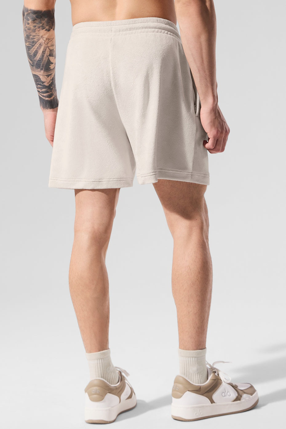 7" Coastal Terry Short - Bone