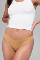 Airbrush Invisible Thong - Sand