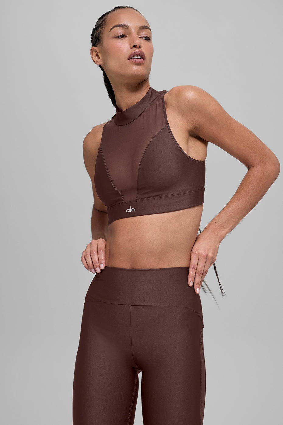 Airlift Mesh Infatuation Bra - Brownstone