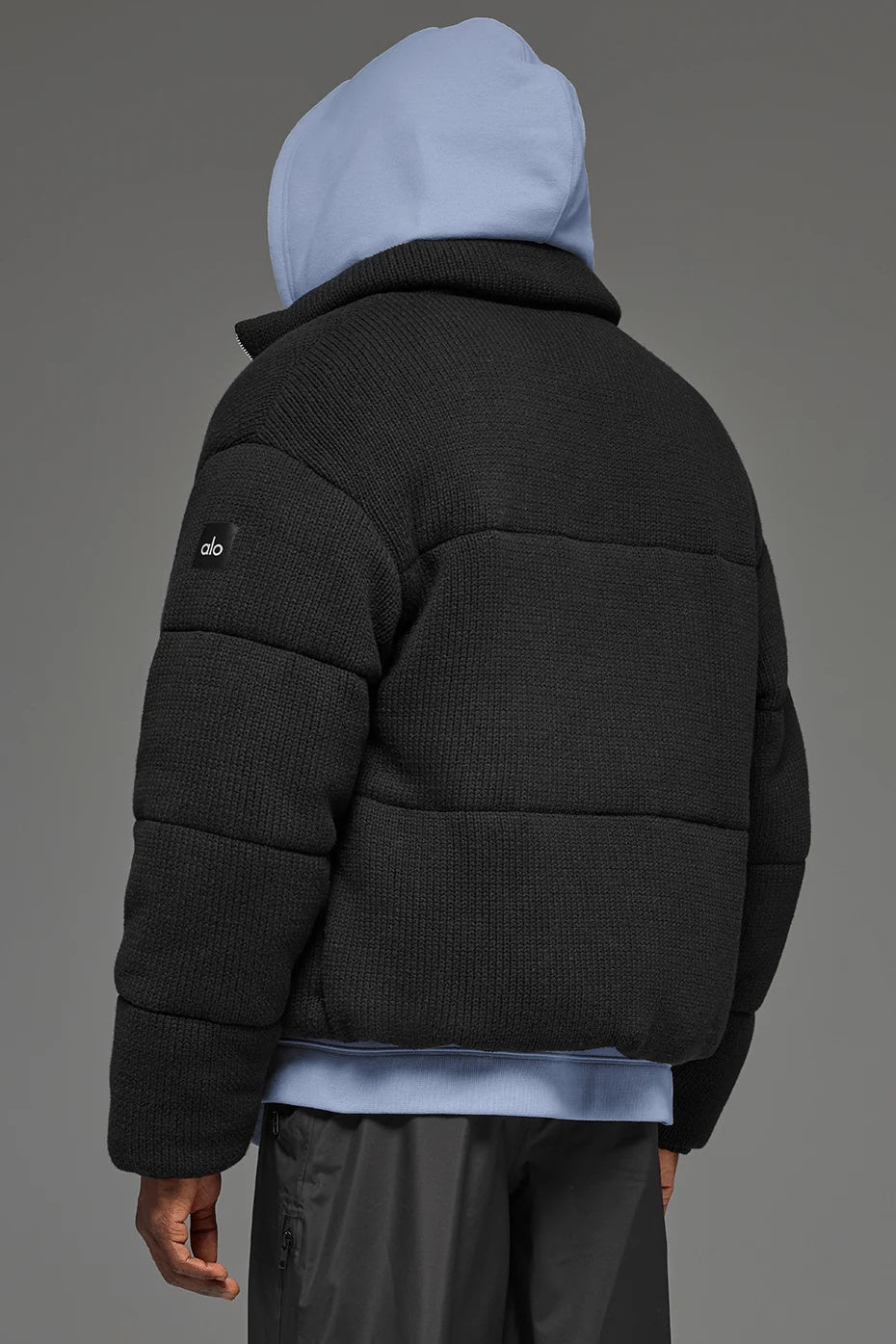 Stage Sweater Puffer - Black