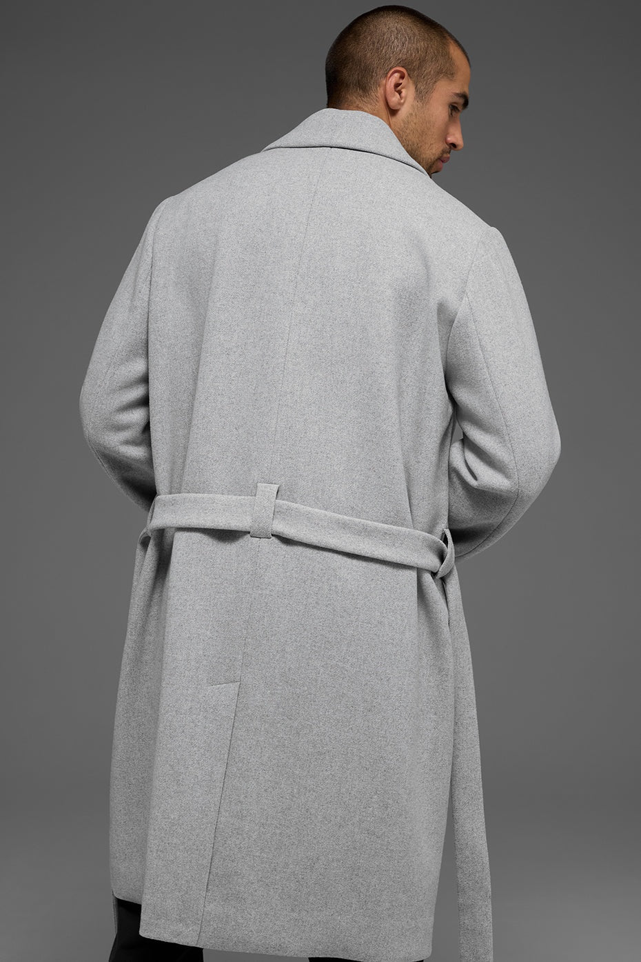 Wool Gameday Overcoat - Athletic Heather Grey