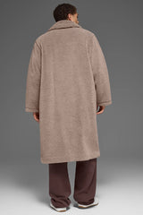Oversized Sherpa Trench - Chai Latte