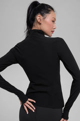 Alosoft 1/2 Zip Rapid Pullover - Black