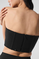 Polar Fleece Corset - Black