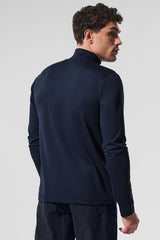 Conquer Reform Mock Neck Long Sleeve - Navy