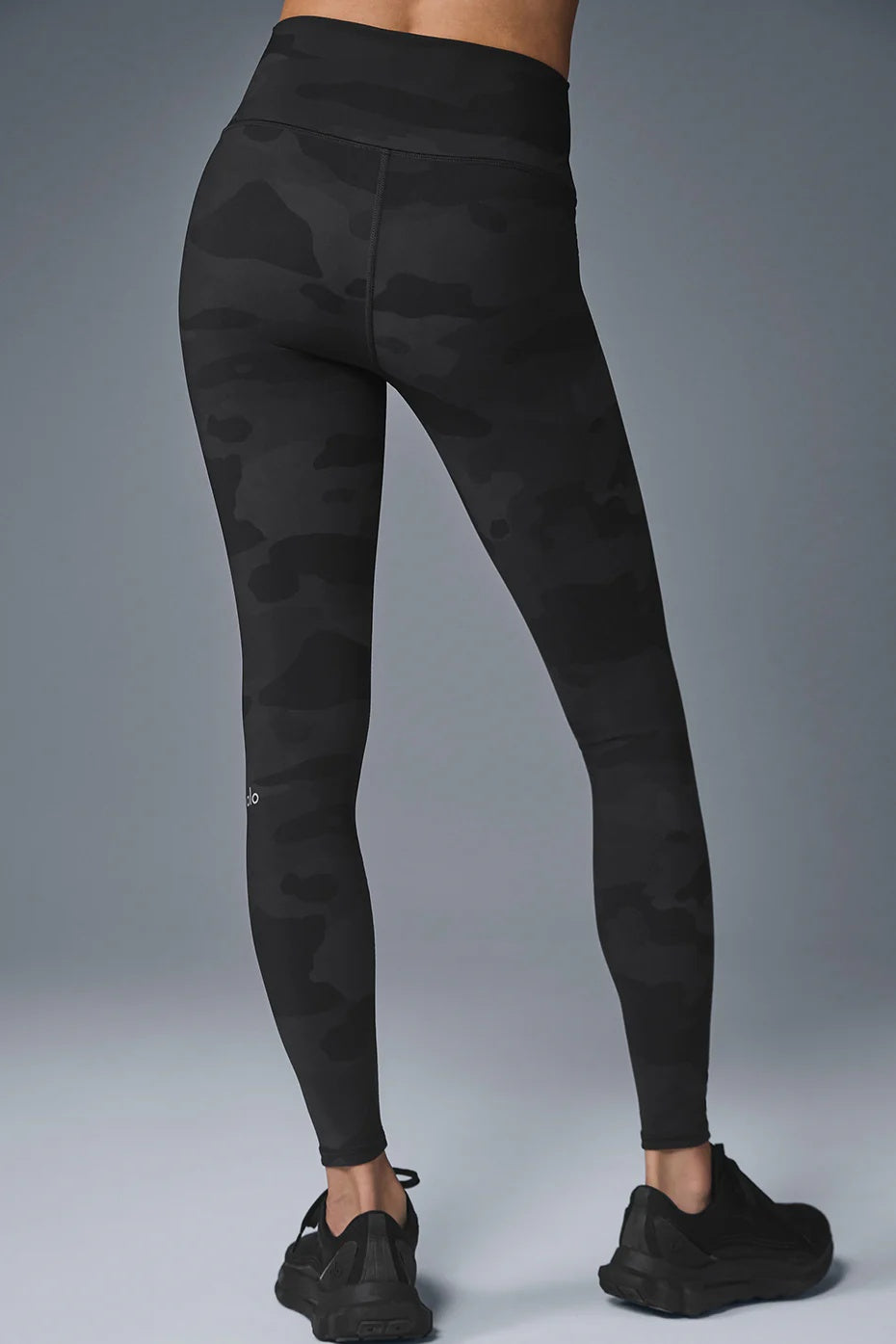 High-Waist Camo Vapor Legging - Black Camouflage