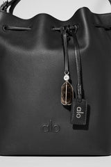 ALO Balance Bucket - Black Leather