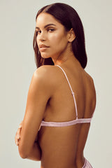 Silk Luminous Bra - Pink Champagne