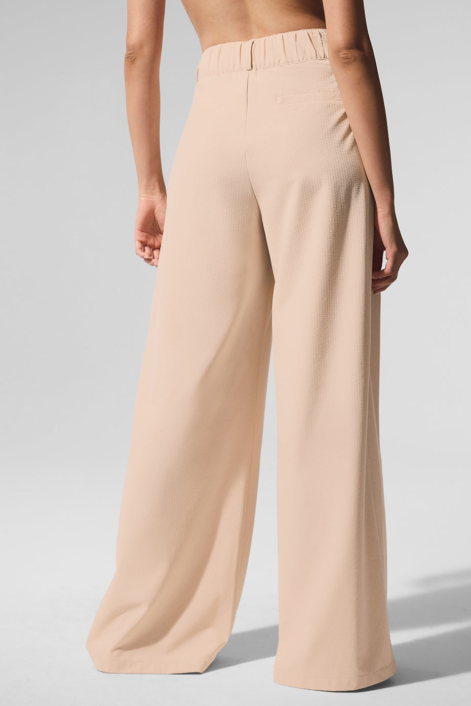 High-Waist Dreamscape Trouser (Regular) - Macadamia