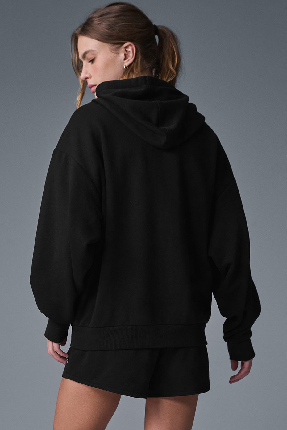 Accolade Full Zip Hoodie - Black