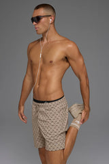 7" Diamond Circuit Short - Gravel/Espresso