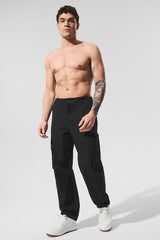 Cargo Ripstop Trouser - Black