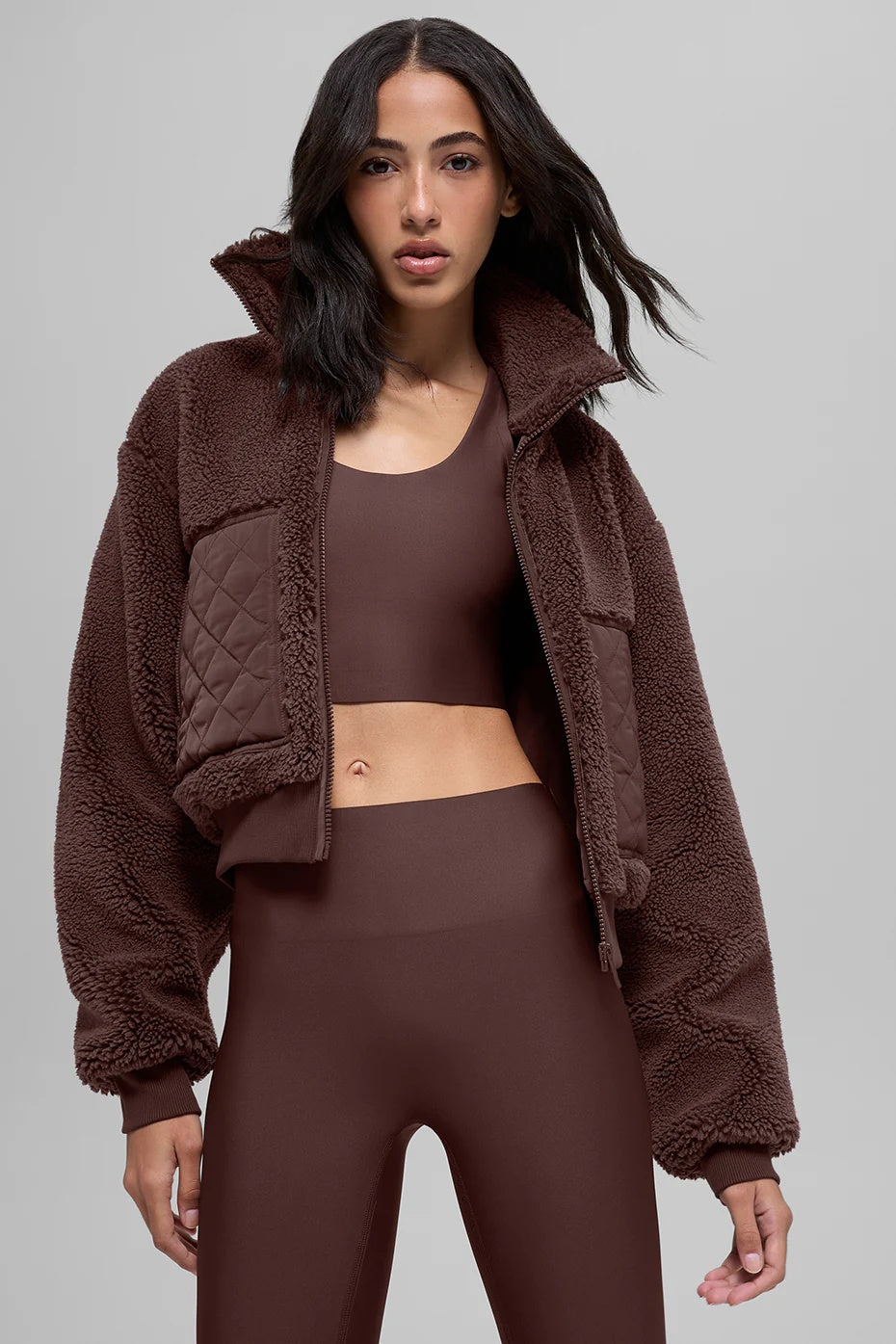 Sherpa Edge Bomber - Brownstone