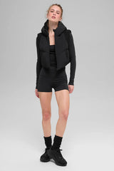 Fast Lane Puffer Vest - Black