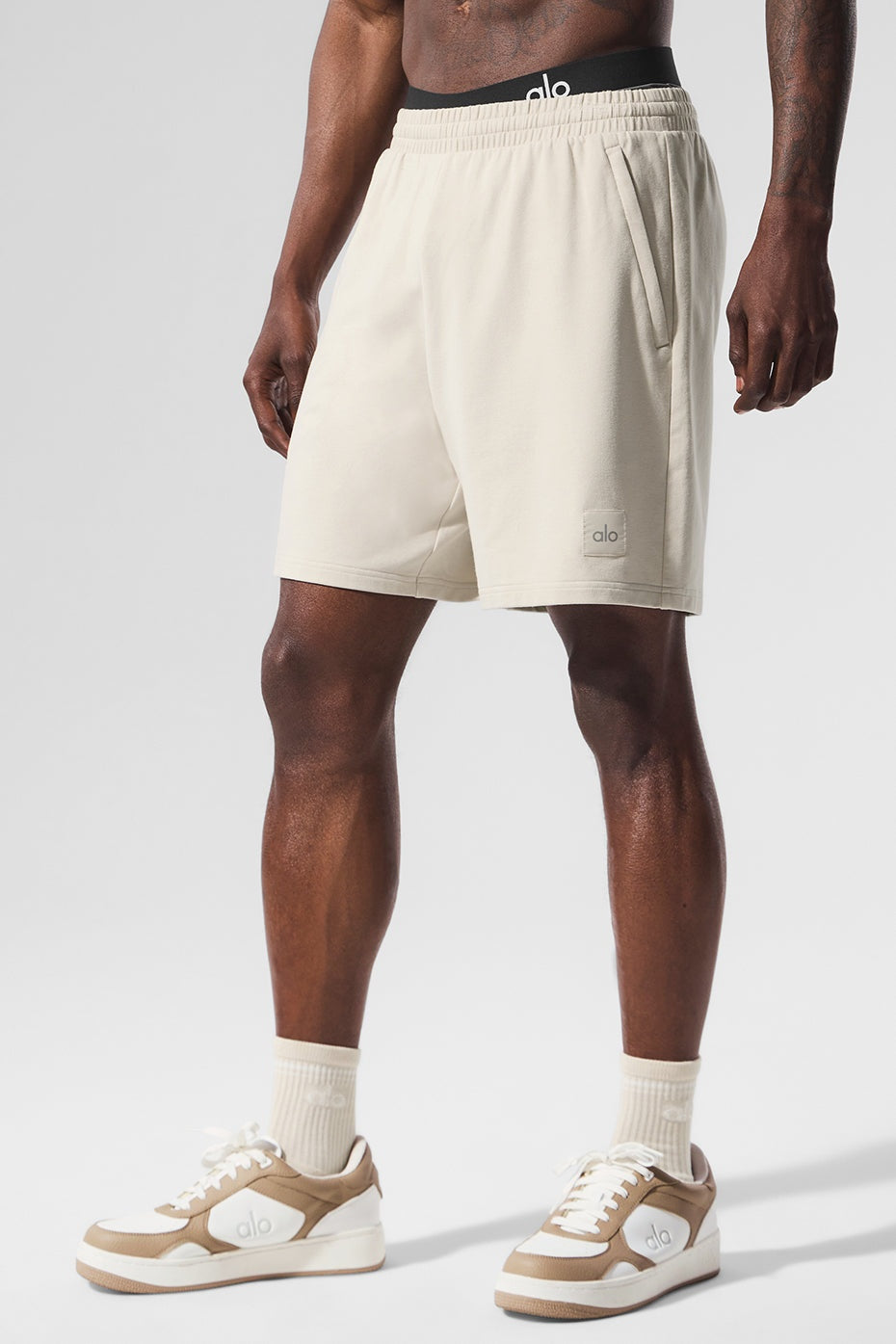 7" Double Take Short - Bone