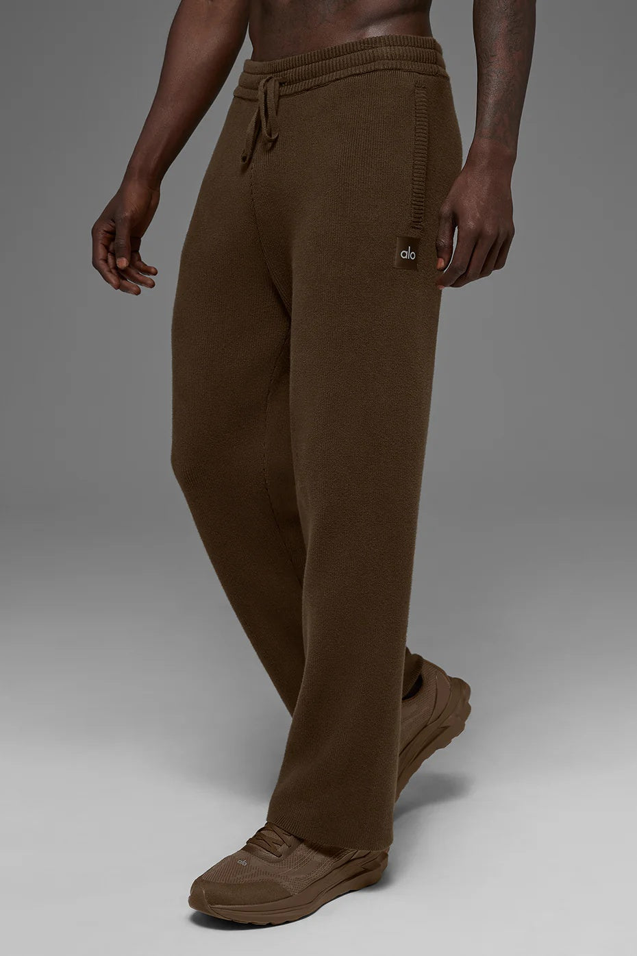 Scholar Straight Leg Sweatpant - Espresso
