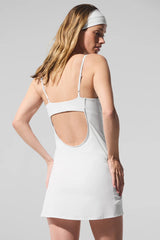 Breezy Tennis Dress - White