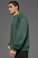 Chill Crew Neck Pullover - Clover Green