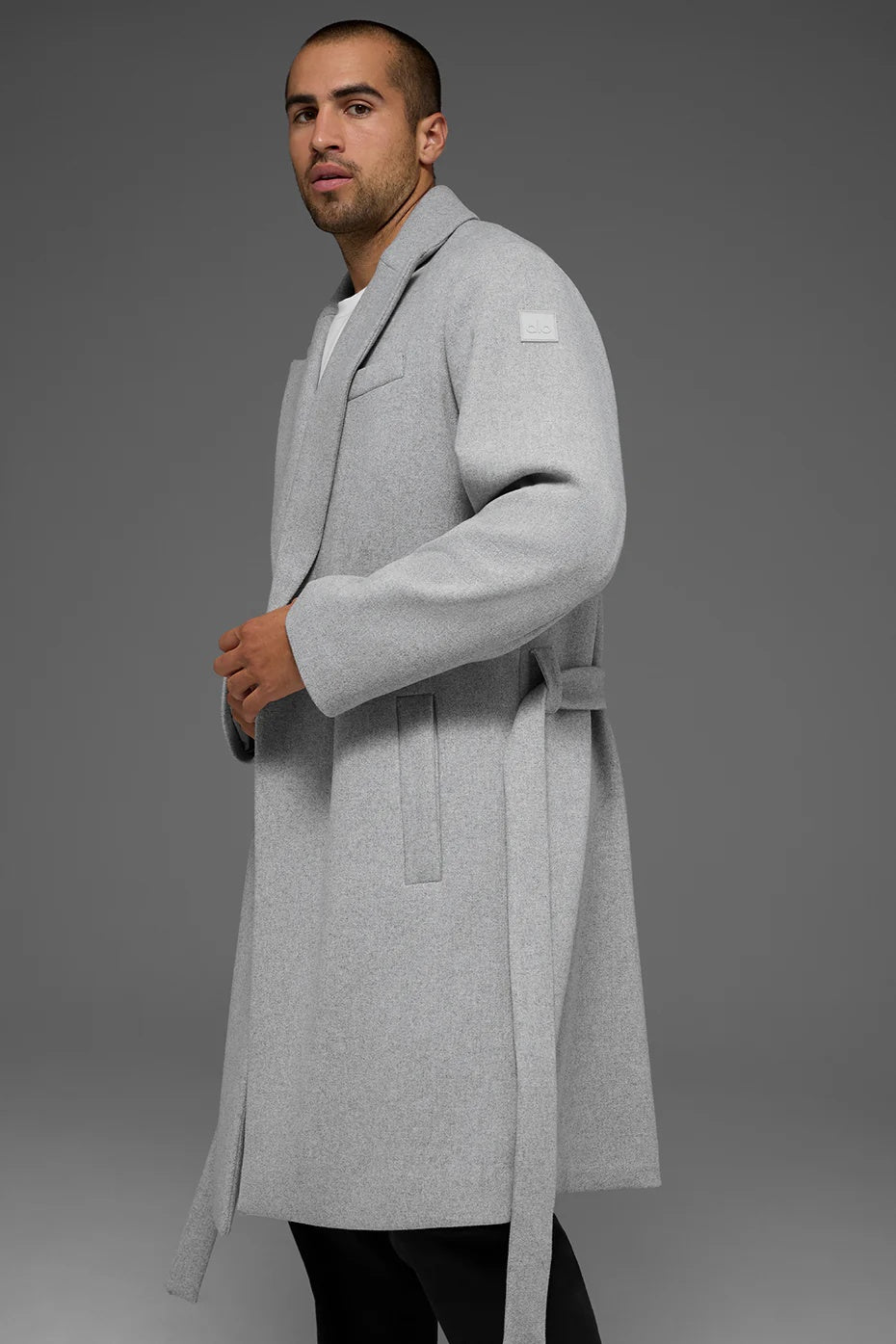Wool Gameday Overcoat - Athletic Heather Grey