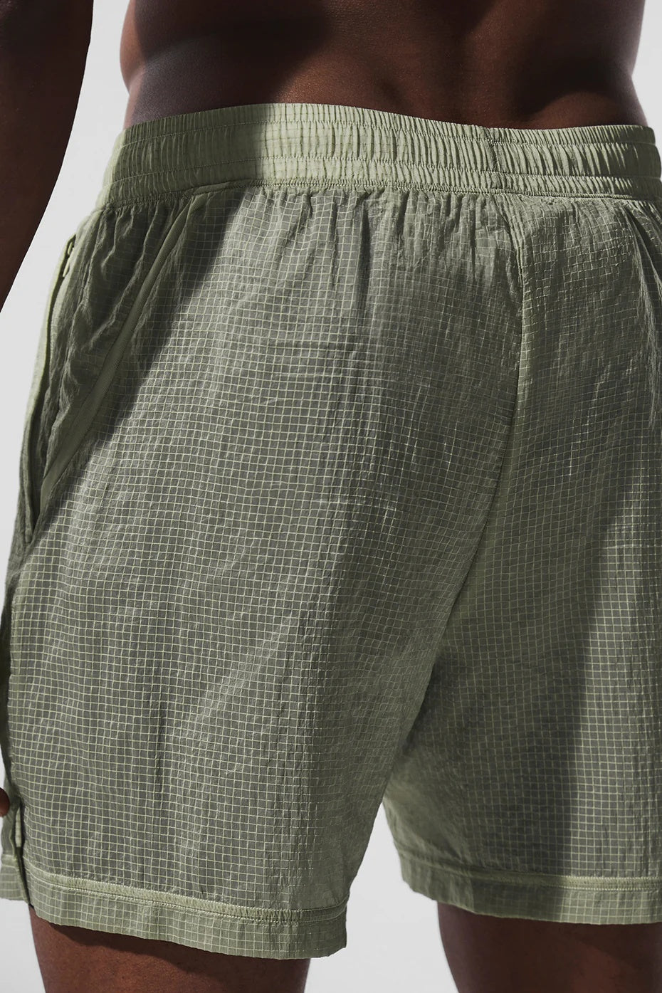 5" Game Time Ripstop 2-In-1 Short - Limestone/Black