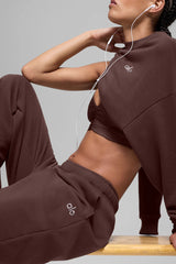 Accolade Straight Leg Sweatpant - Brownstone