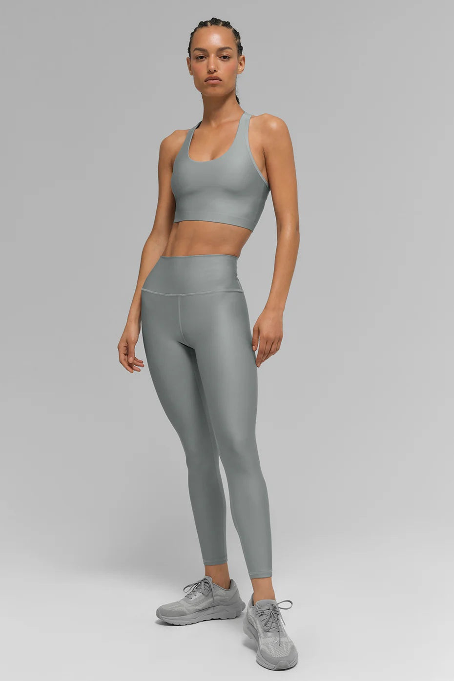 7/8 High-Waist Airlift Legging - Lunar Grey