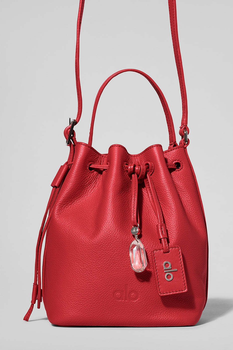 ALO Mini Balance - Bright Red Leather