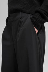 High-Waist Dreamscape Trouser (Short) - Black