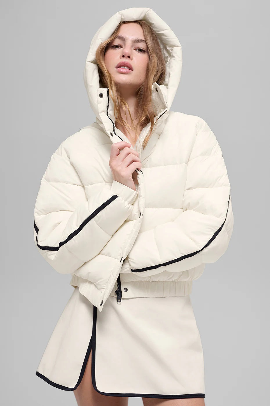 Aspen Love Puffer Jacket - Ivory