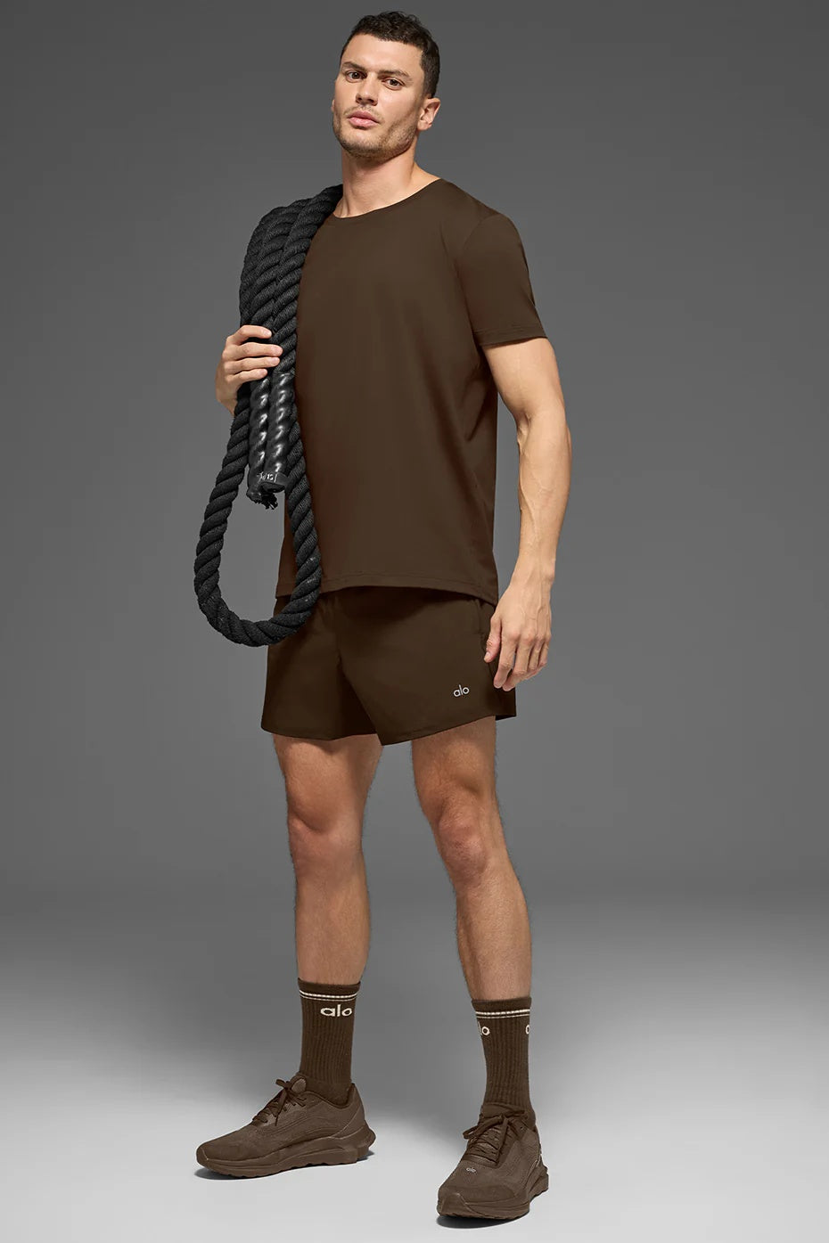 Conquer Reform Crewneck Short Sleeve - Espresso