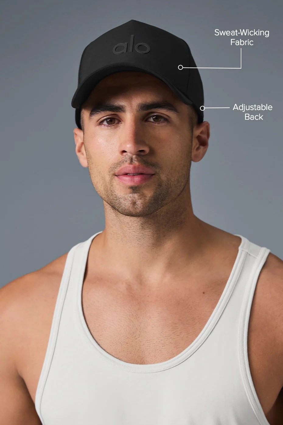 Performance District Trucker Hat - Black