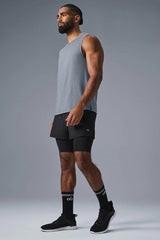 The Triumph Muscle Tank - Steel Grey