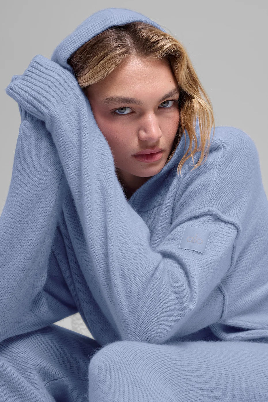 Wool Cashmere New Class Hoodie - Winter Frost