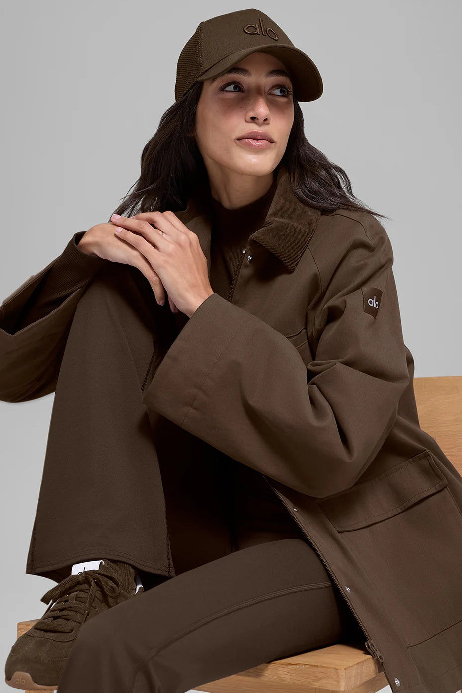 District Trucker Hat - Espresso